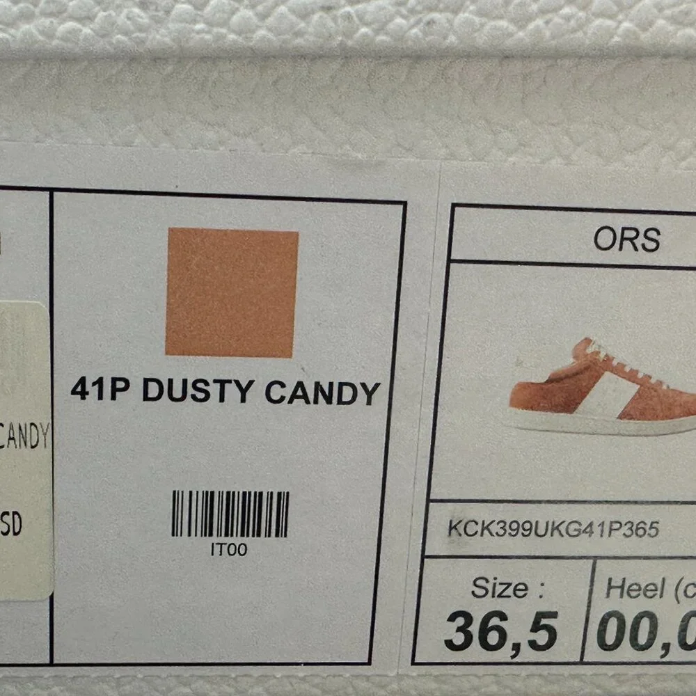 DIOR Star Lace Up Low Top Suede Leather Sneakers Trainers Dusty Candy - Picture 13 of 13